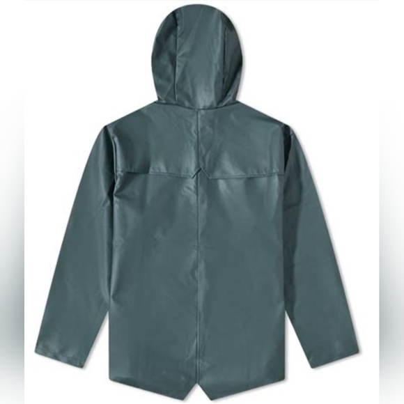 🌟HOST PICK ⭐NWT RAINS Unisex Short Jacket In Silver Pine. - Picture 3 of 5